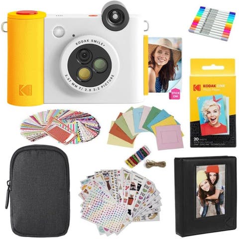 Smile+ 2-in-1 Instant Camera Gift Bundle