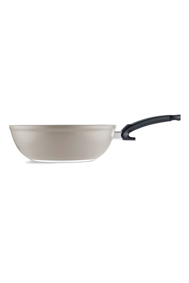 Ceratal Comfort Ceramic Non-Stick Wok, Alternate, color, Warm Grey