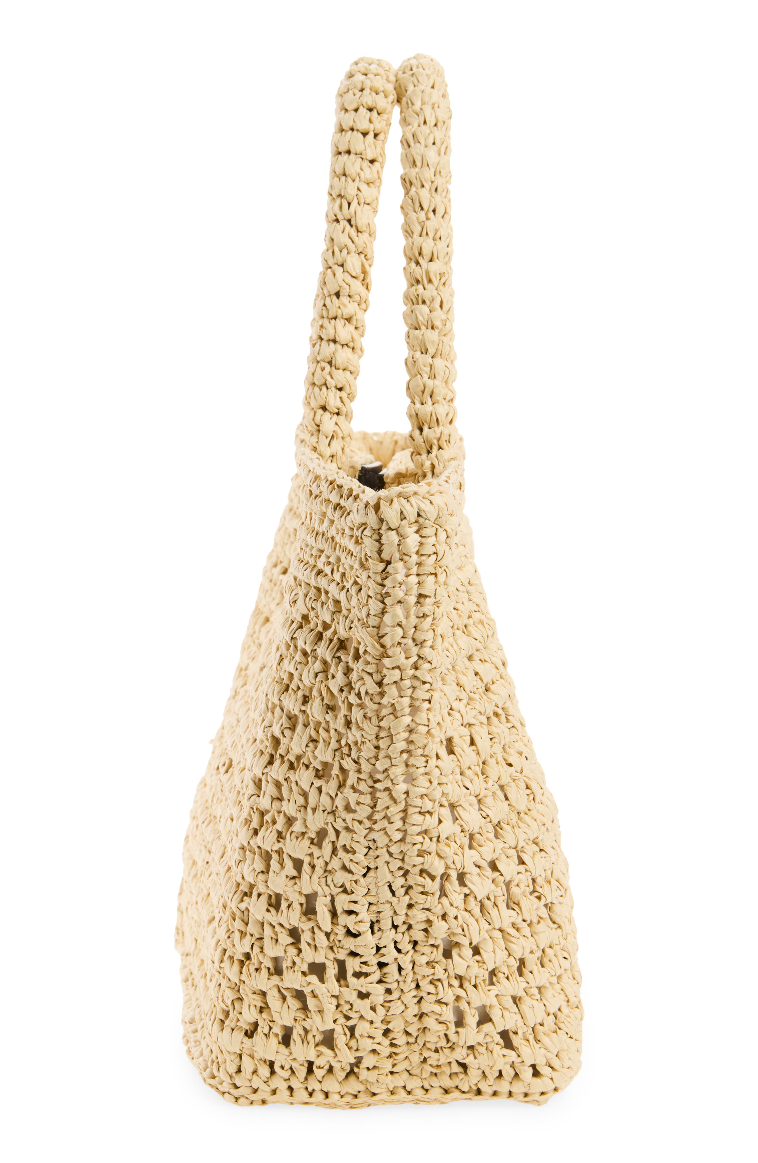 Madewell The Woven Mini Tote, Alternate, color, Natural