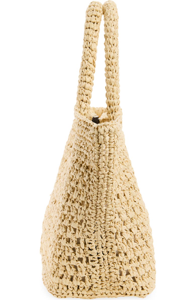 Madewell The Woven Mini Tote, Alternate, color, Natural