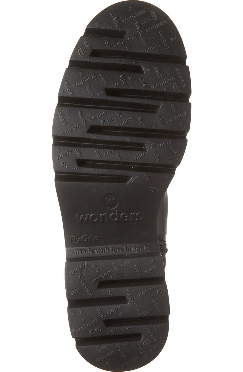 Wonders A-4301 Buckle Bootie, Alternate, color, Oregon Black