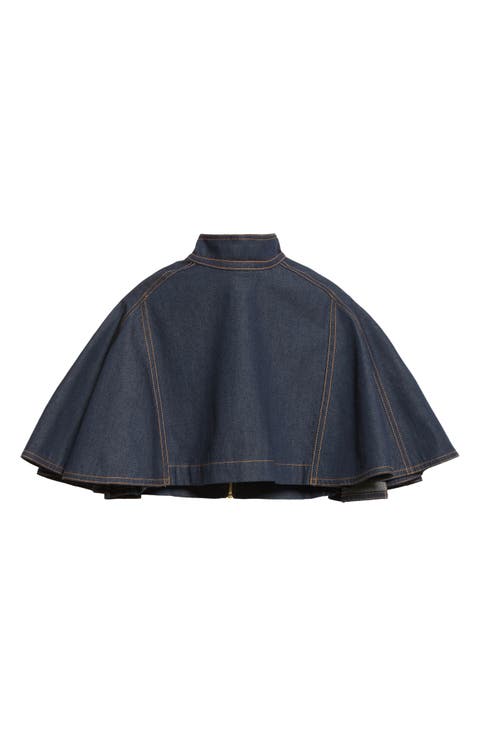 Hypnotic Denim Cape Top