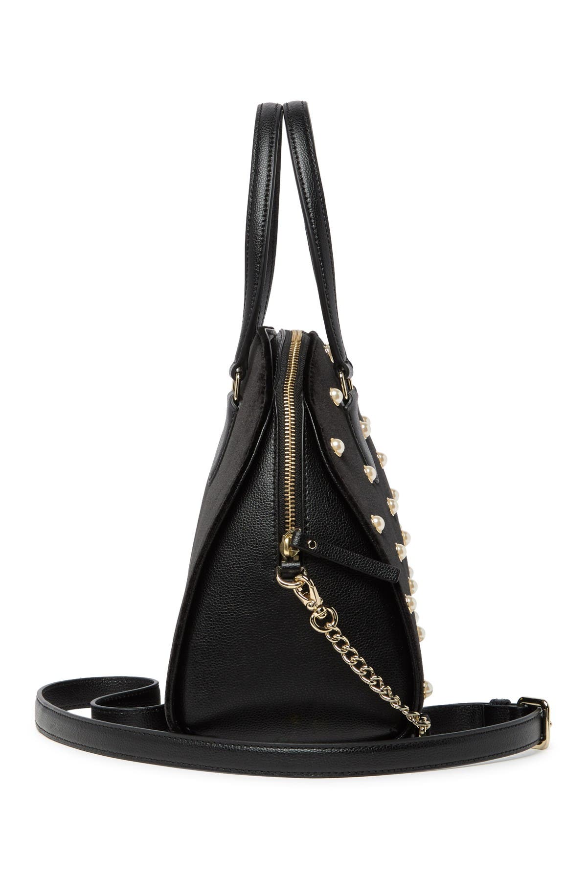 Kate Spade New York reiley velvet satchel, Alternate, color, 