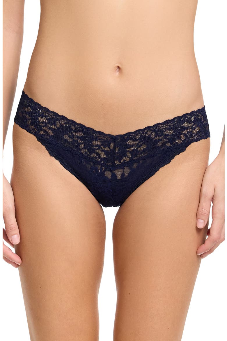 x Saalt Signature Lace® Leakproof V-kini Bikini, Main, color, NAVY