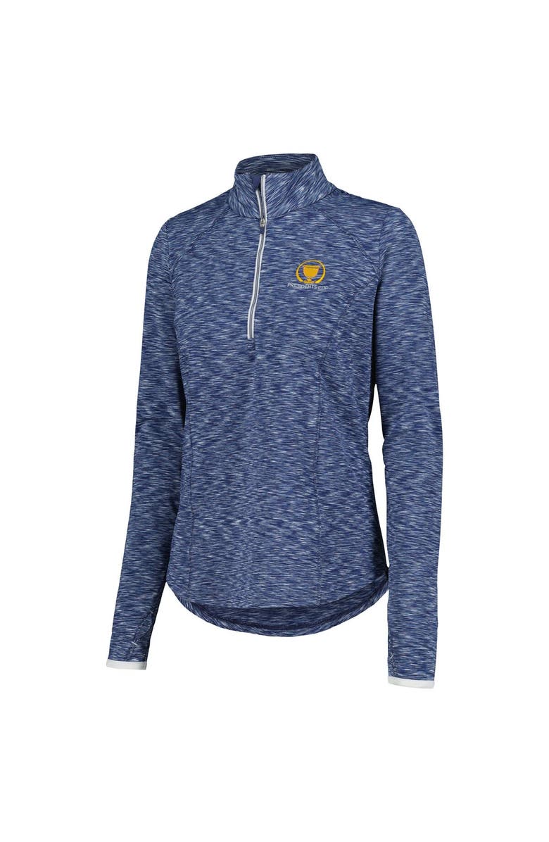 Zero Restriction Women's Zero Restriction Navy Presidents Cup Shae Quarter-Zip Top, Alternate, color, 