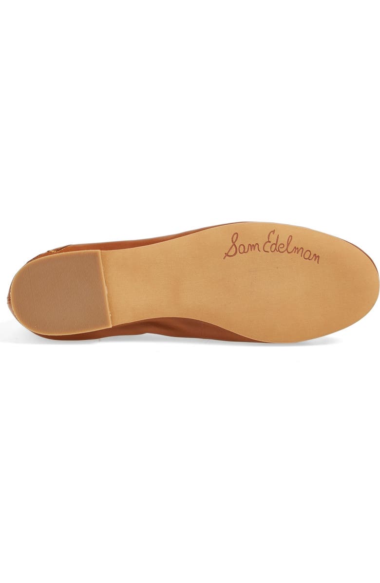 Sam Edelman Felicia Flat, Alternate, color, Saddle Lea