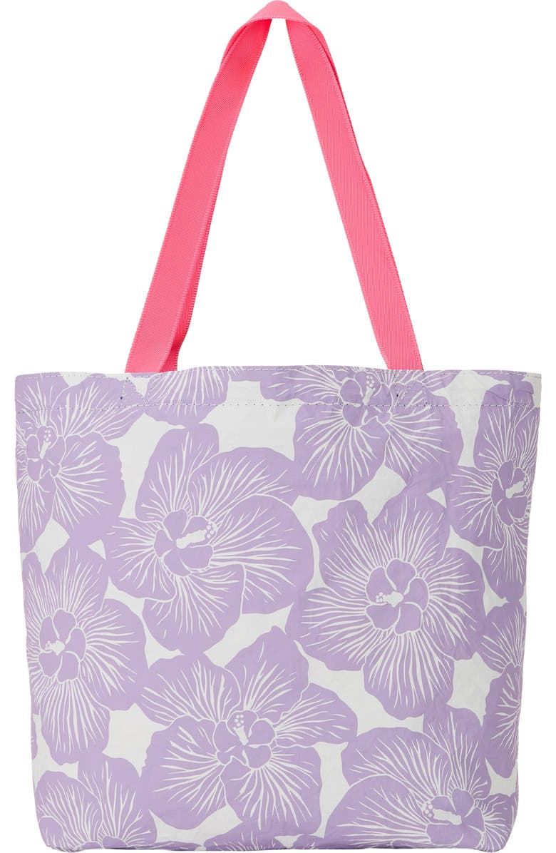 Aloha Collection Purau Reversible Water Resistant Tyvek<sup>®</sup> Tote, Main, color,