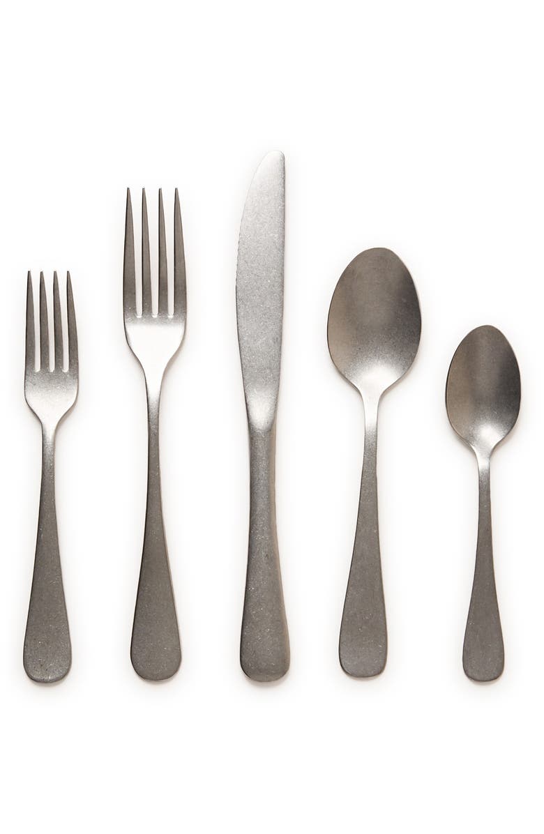 Farmhouse Pottery Woodstock 5-Piece Flatware Place Setting, Main, color, 