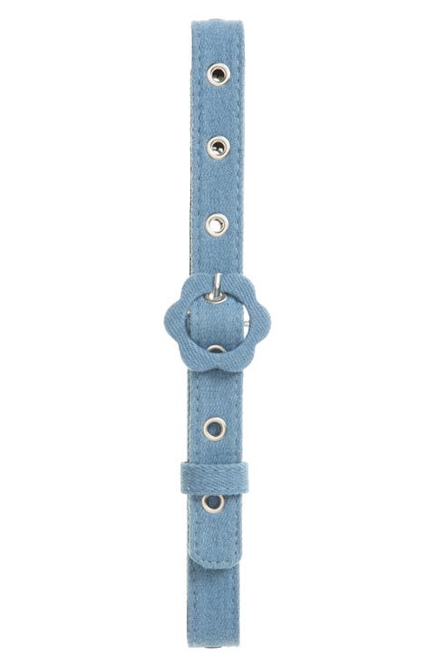 Kids' Mod Floral Buckle Belt