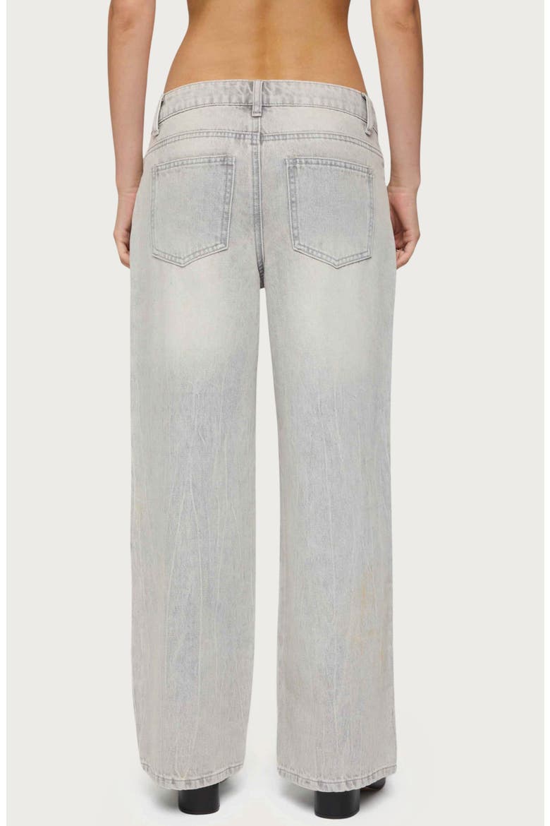 Magda Low Rise Wide Leg Jeans, Alternate, color, GRAY-WASHED
