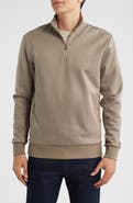 BOSS Sidney Quarter Zip Pullover