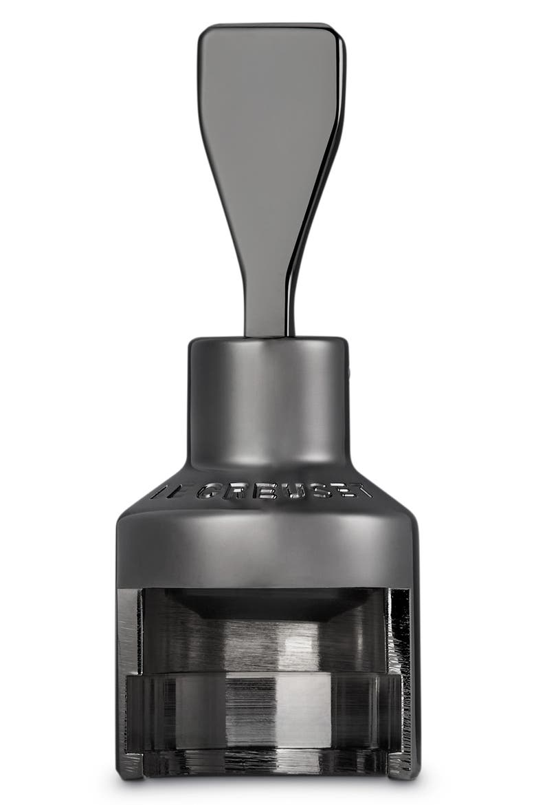 Champagne Crown Sealer, Alternate, color, BLACK NICKEL