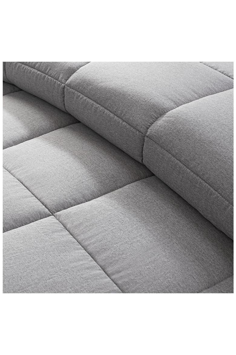 Devon Comforter & Sham Set, Alternate, color, SEAL GRAY HEATHER