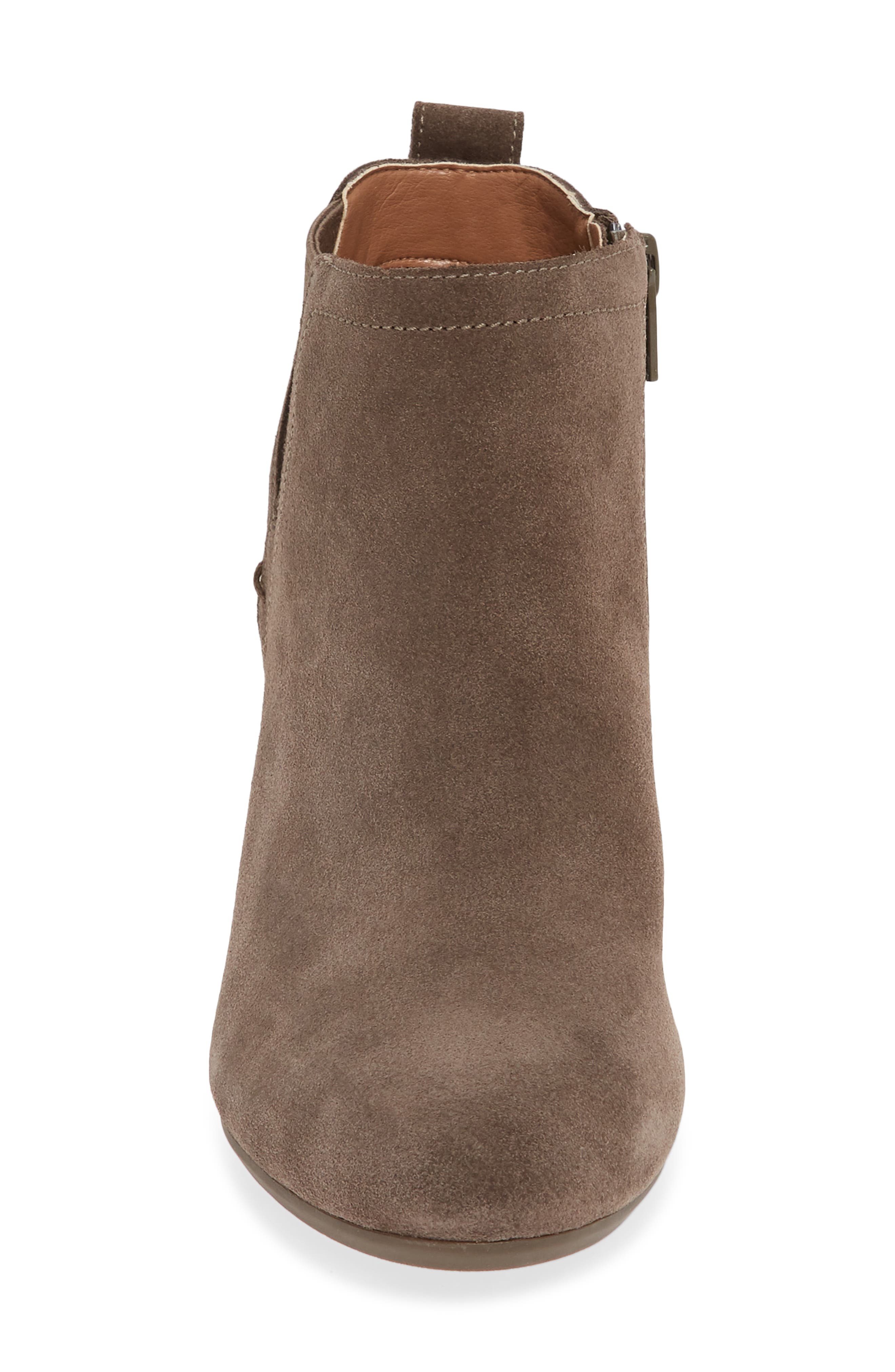 Paloma Wedge Bootie, Alternate, color, GREIGE SUEDE