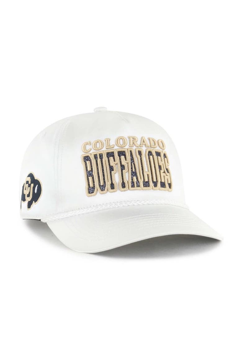 Women's '47 White Colorado Buffaloes Outspoken Hitch Adjustable Hat, Main, color, White