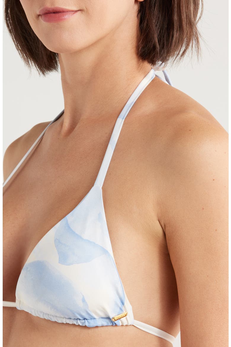 Naos Triangle Bikini Top, Alternate, color, BLOSSOM