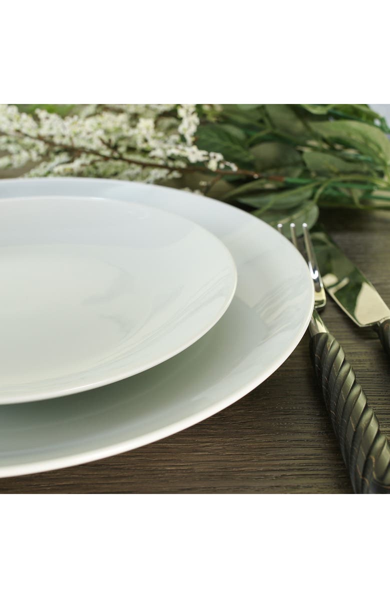 BIA Cordon Bleu Set of 4 Coupe Salad Plates, Alternate, color, White