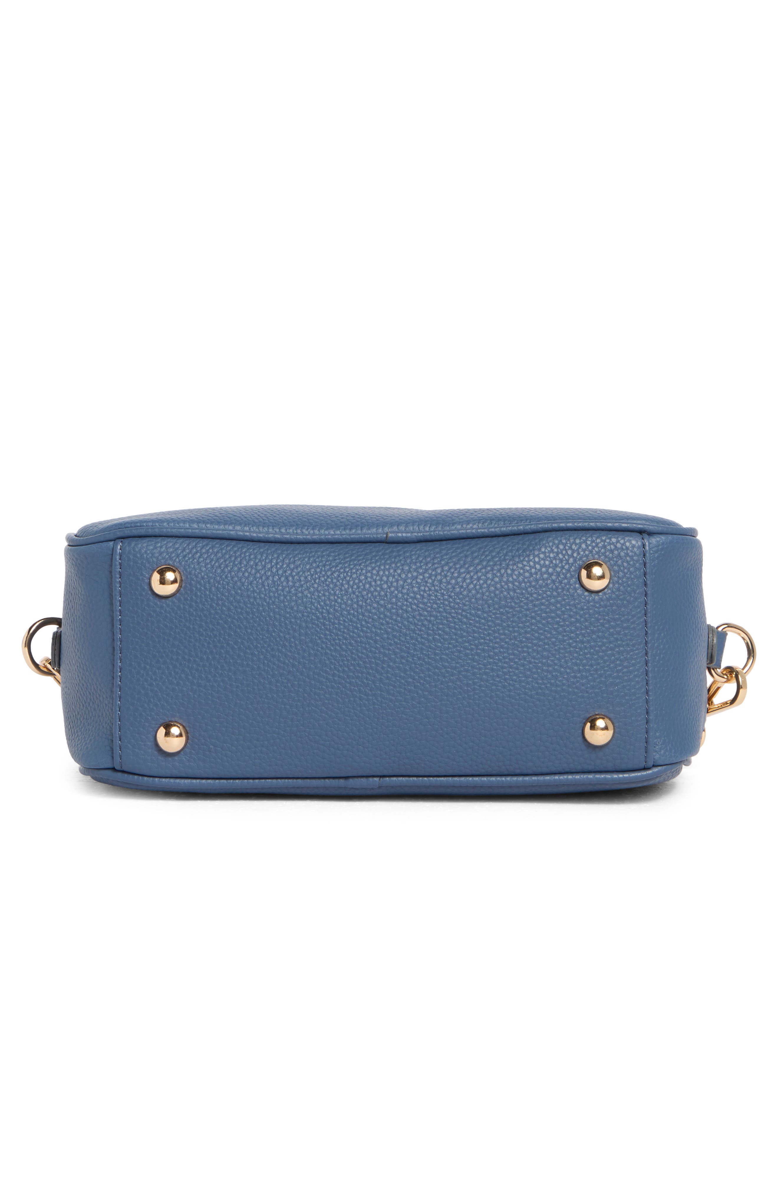 Ellah Mini Convertible Satchel Bag, Alternate, color, VINTAGE INDIGO