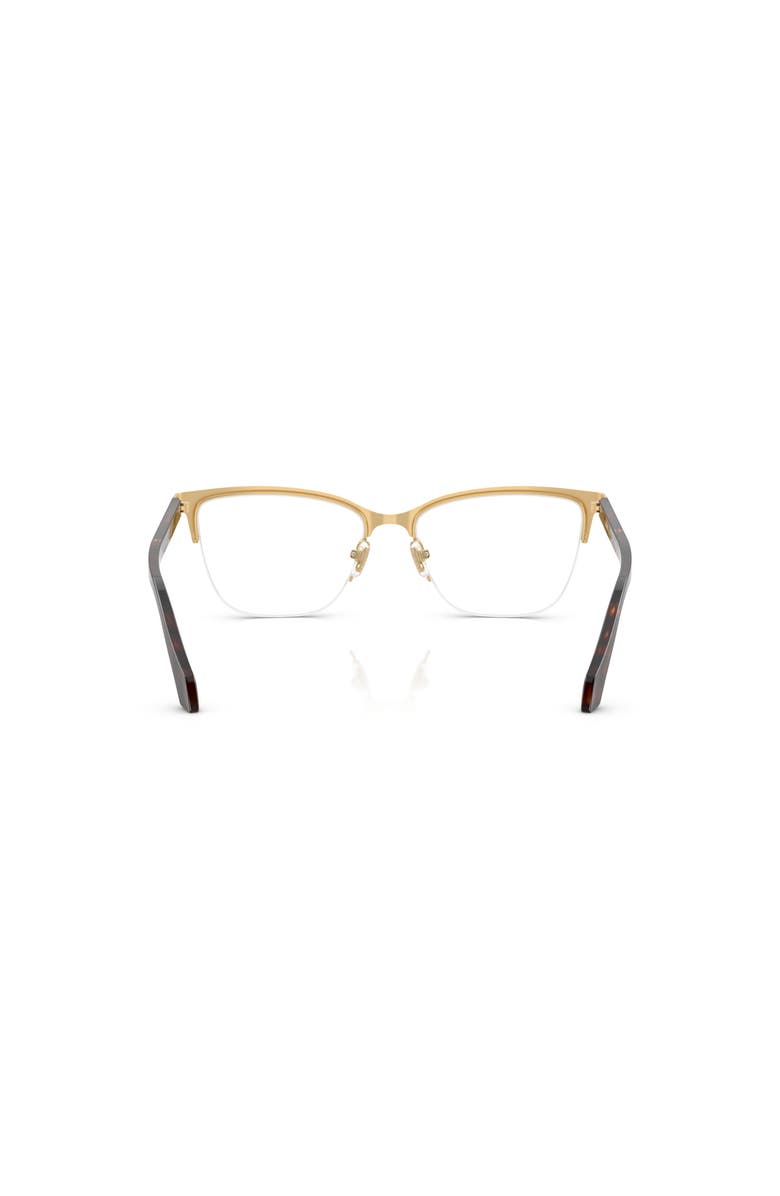 Versace 54mm Cat Eye optical glasses, Alternate, color, Gold