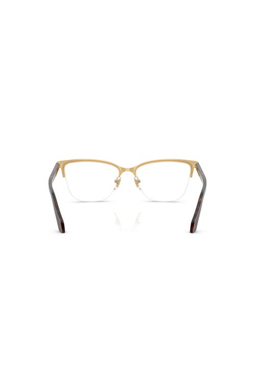 Versace 54mm Cat Eye Optical Glasses In Black