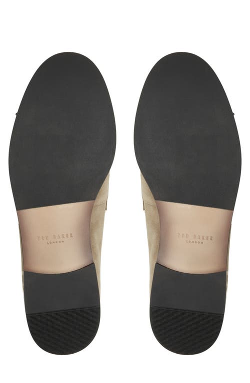 Ted Baker Men's Parliament Dress Loafer In Khaki