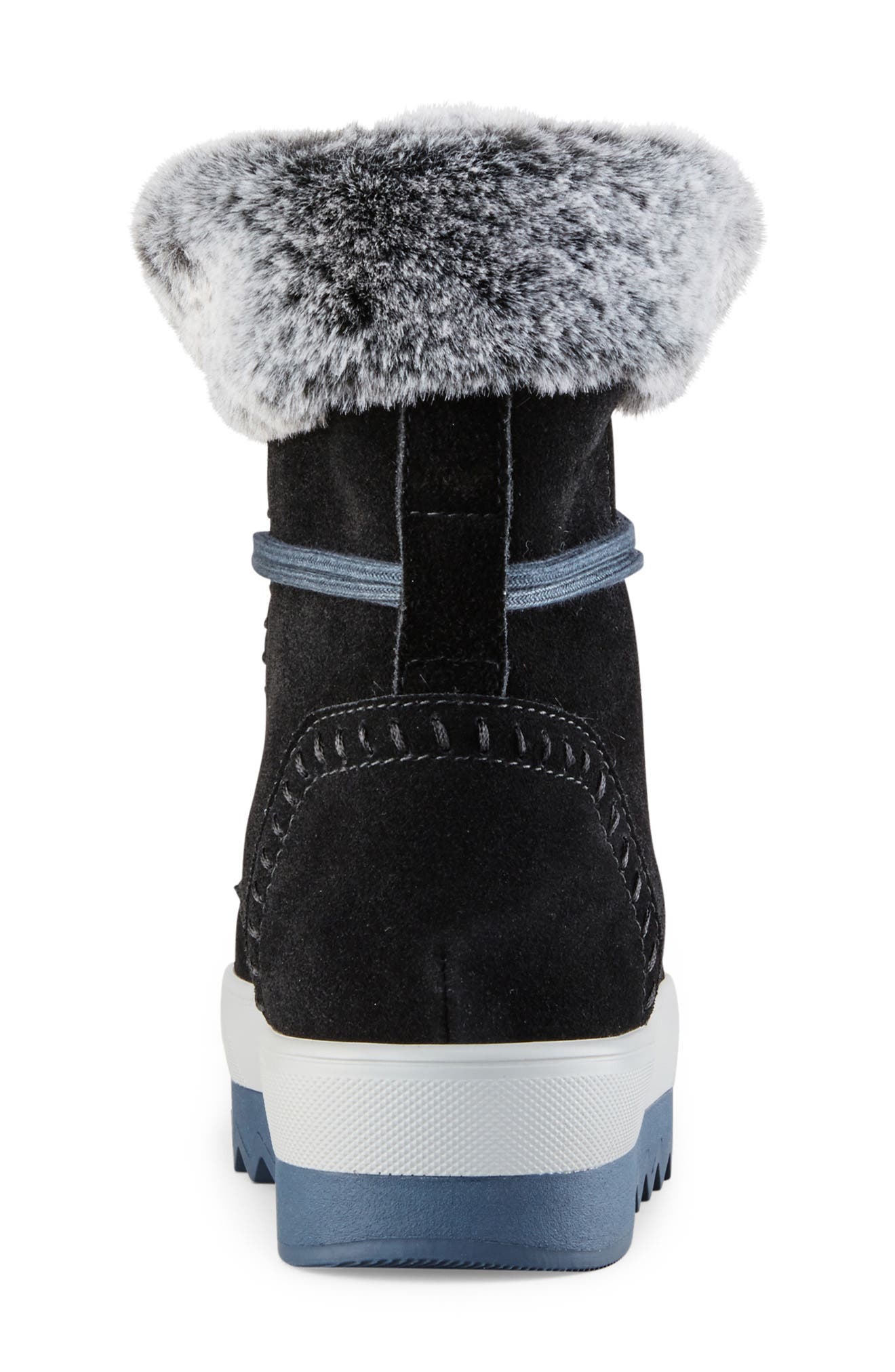 Cougar Vanetta Faux Fur Trim Waterproof Boot, Alternate, color, 