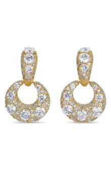 EYE CANDY LOS ANGELES Kathy Cubic Zirconia Drop Earrings