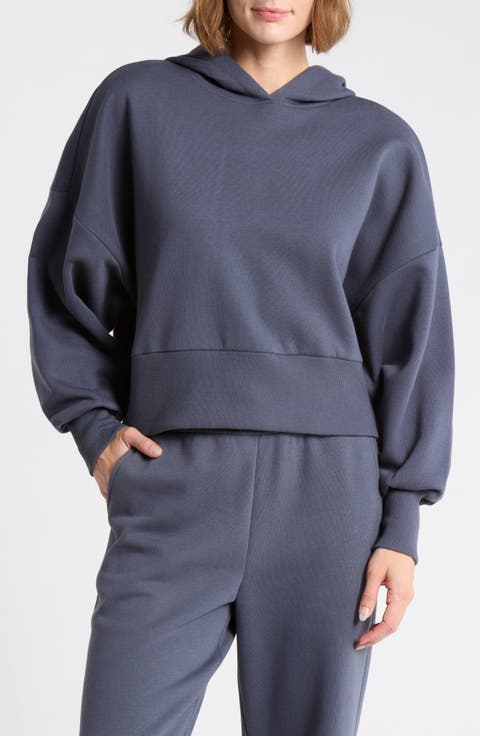 Feather Fleece Oversize Hoodie