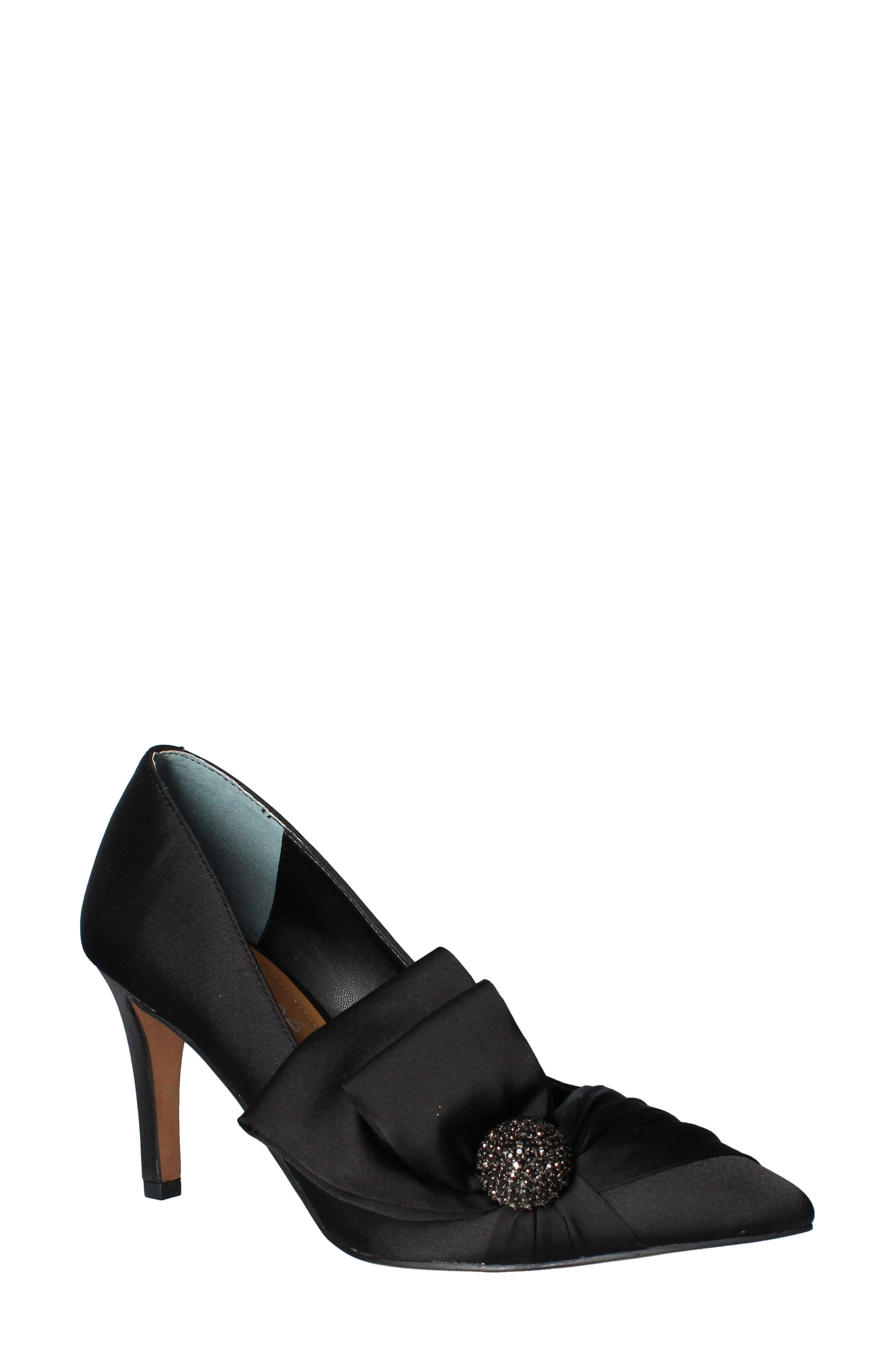 J. Reneé Hirisha Pointed Toe Pump, Main, color, Black