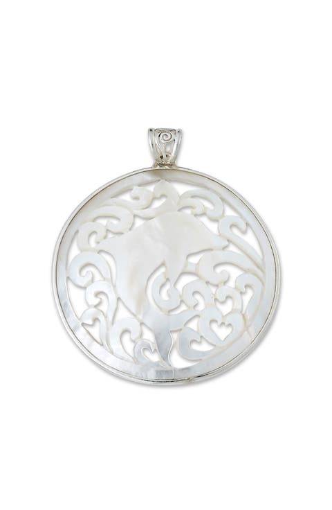 Dolphin Mother-of-Pearl Pendant