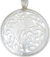 SAMUEL B. Dolphin Mother-of-Pearl Pendant