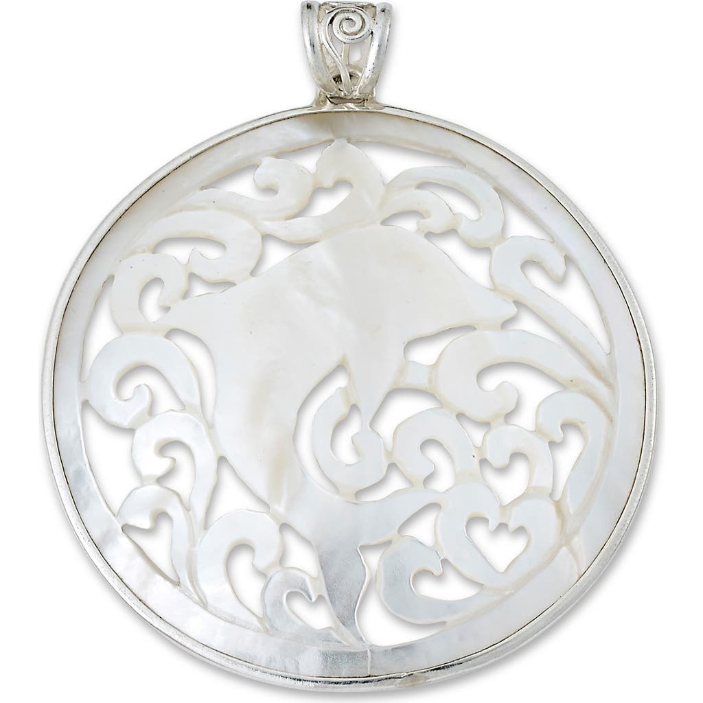 Samuel B. Dolphin Mother-of-pearl Pendant