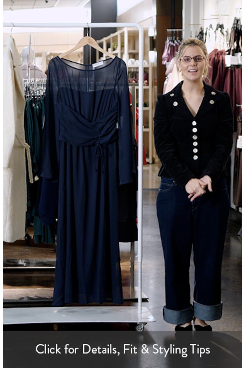 Samara Long Sleeve Maxi Dress video