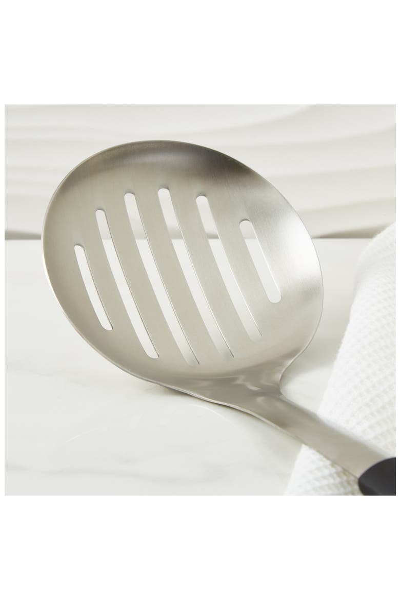 Leo Graphite Skimmer Spoon, Alternate, color, BLACK