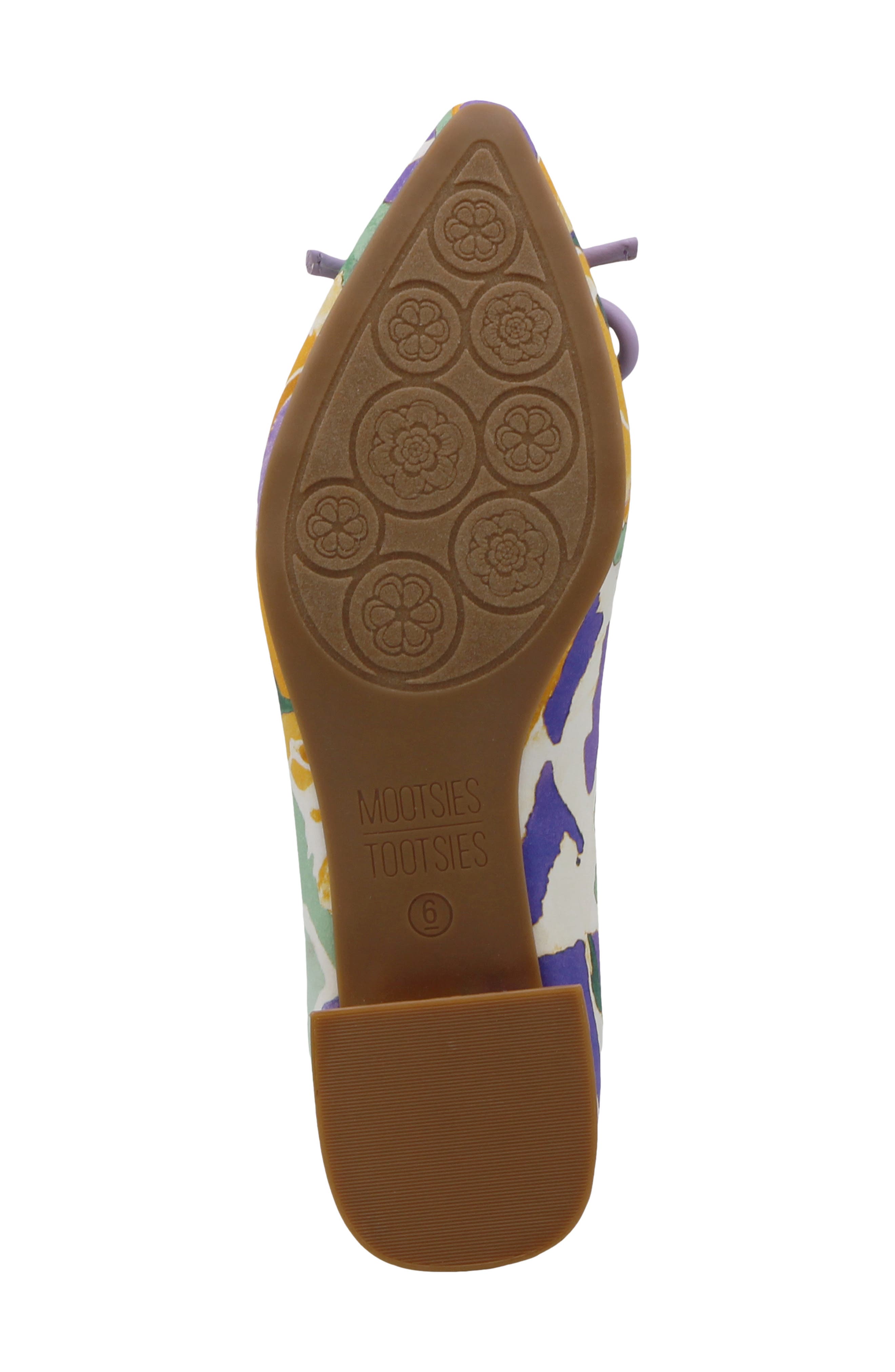 Bobble Faux Leather Flat, Alternate, color, LVNDR MULTI