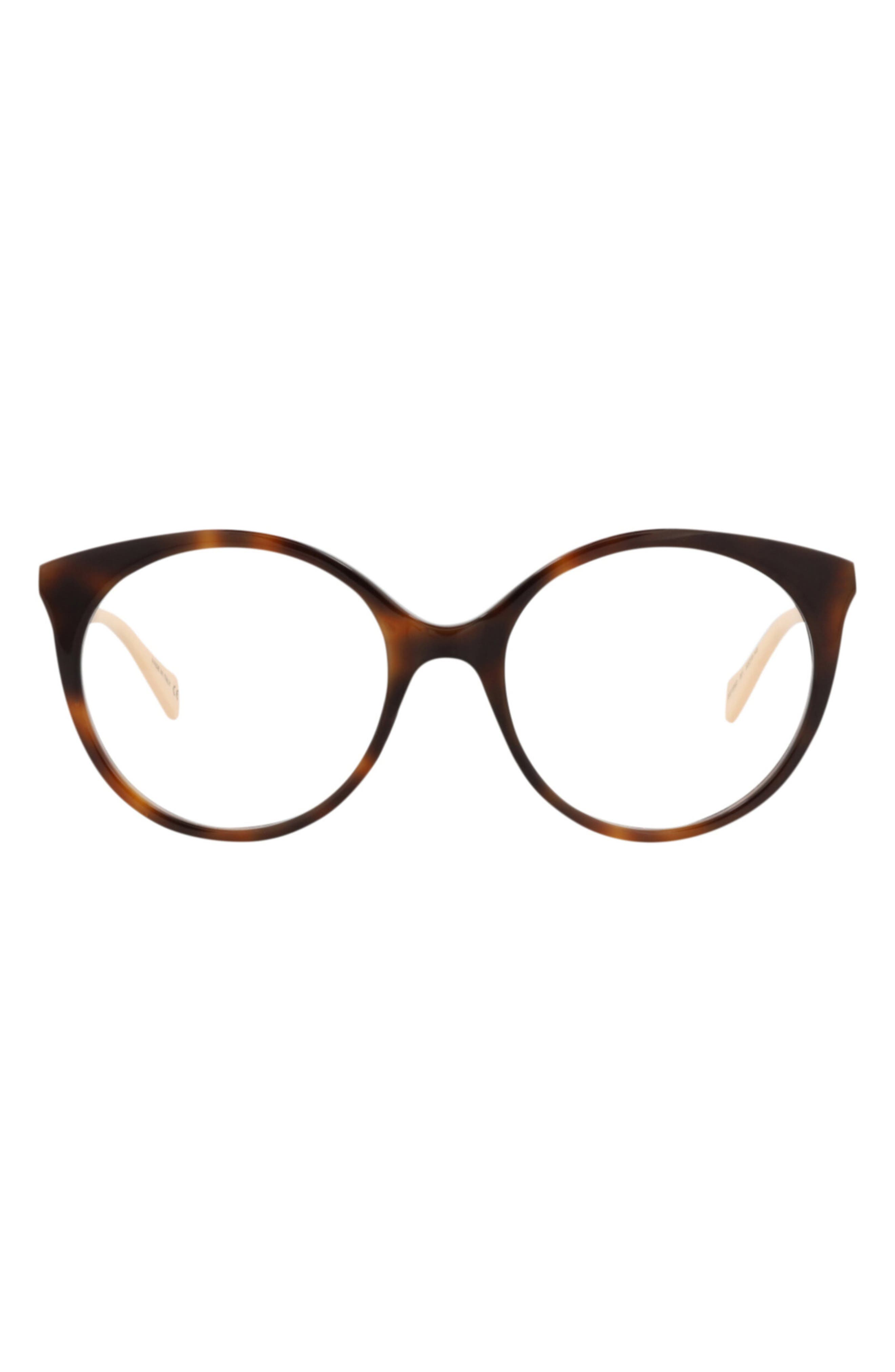 Gucci 52mm Round Optical Glasses