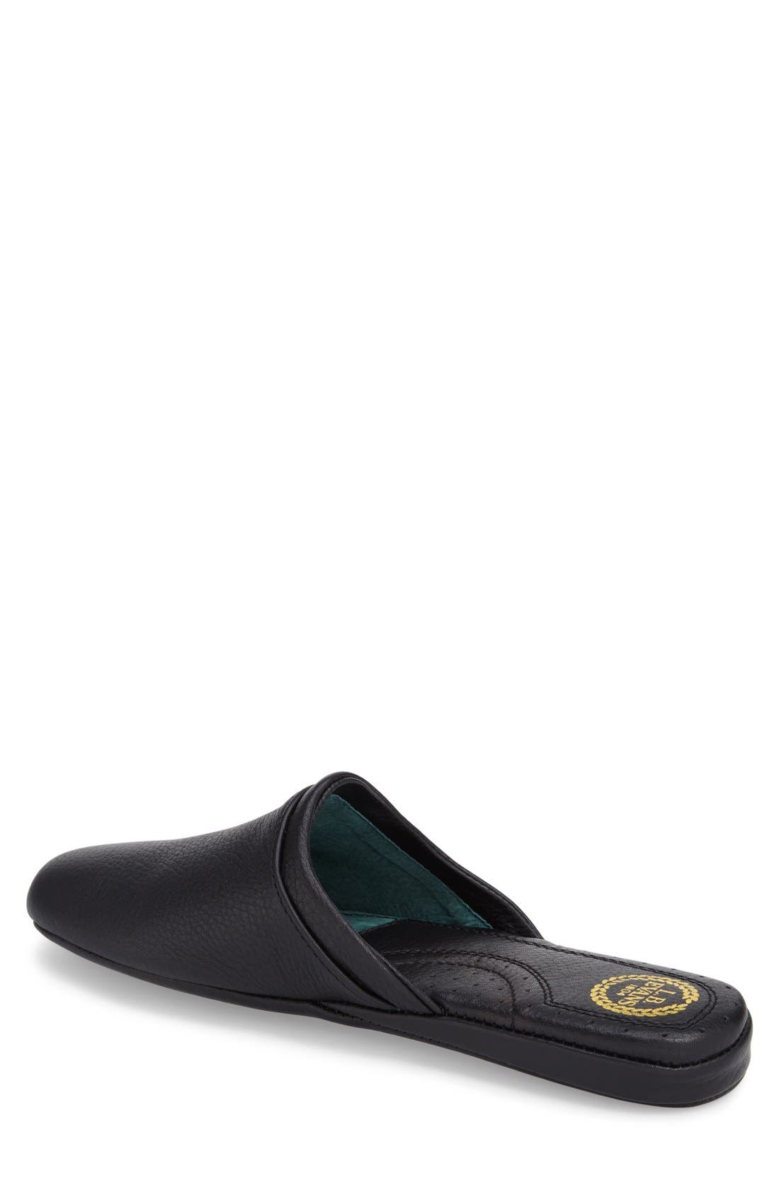 Aristocrat Scuff Slide Sandal, Alternate, color, Black