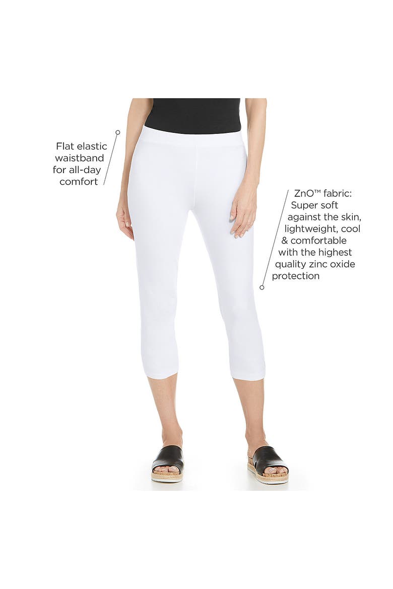 Monterey Summer Capris, UPF 50+ Sun Protection, Alternate, color, Grey Heather