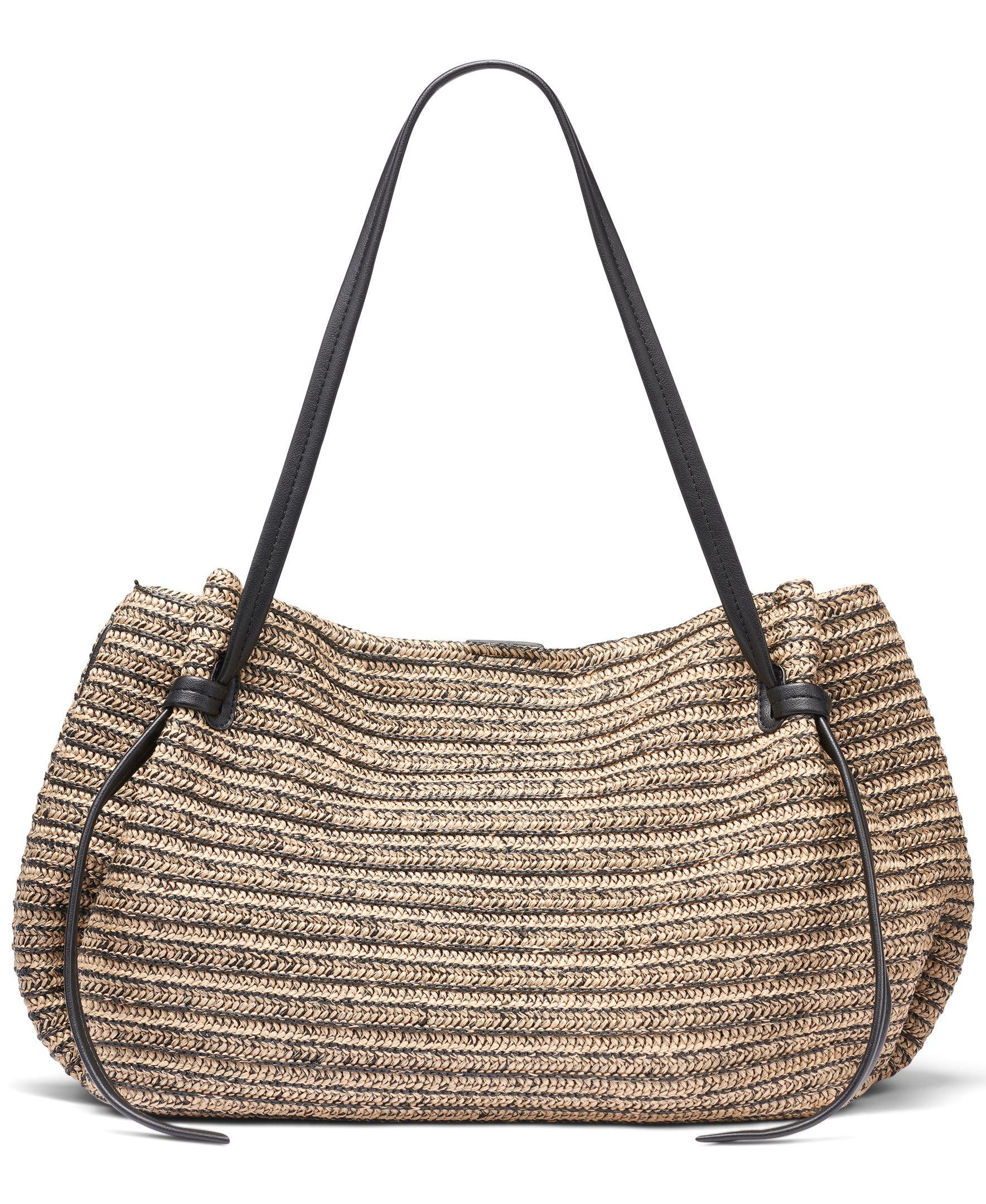 DKNY Aisling Small Tote, Alternate, color, Black/Natural