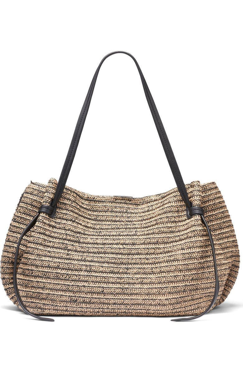 DKNY Aisling Small Tote, Alternate, color, Black/Natural