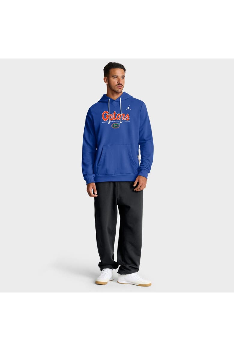 Men's Jordan Brand Royal Florida Gators 2025 Sideline Standard Issue Dri-FIT Hoodie, Alternate, color, Royal