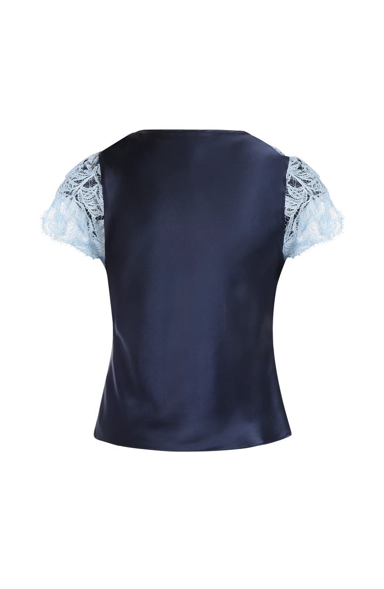 Scarlett Gasque The Jayne Top, Alternate, color, Navy