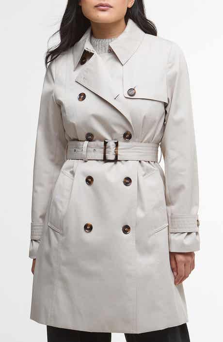 Barbour Great Belted Water Resistant Twill Trench Coat