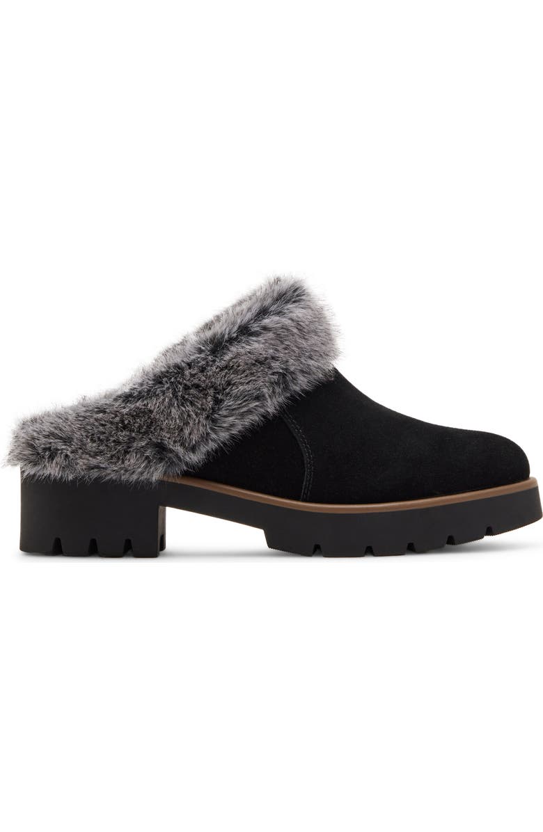 Blondo Karoline Faux Fur Clog, Alternate, color,