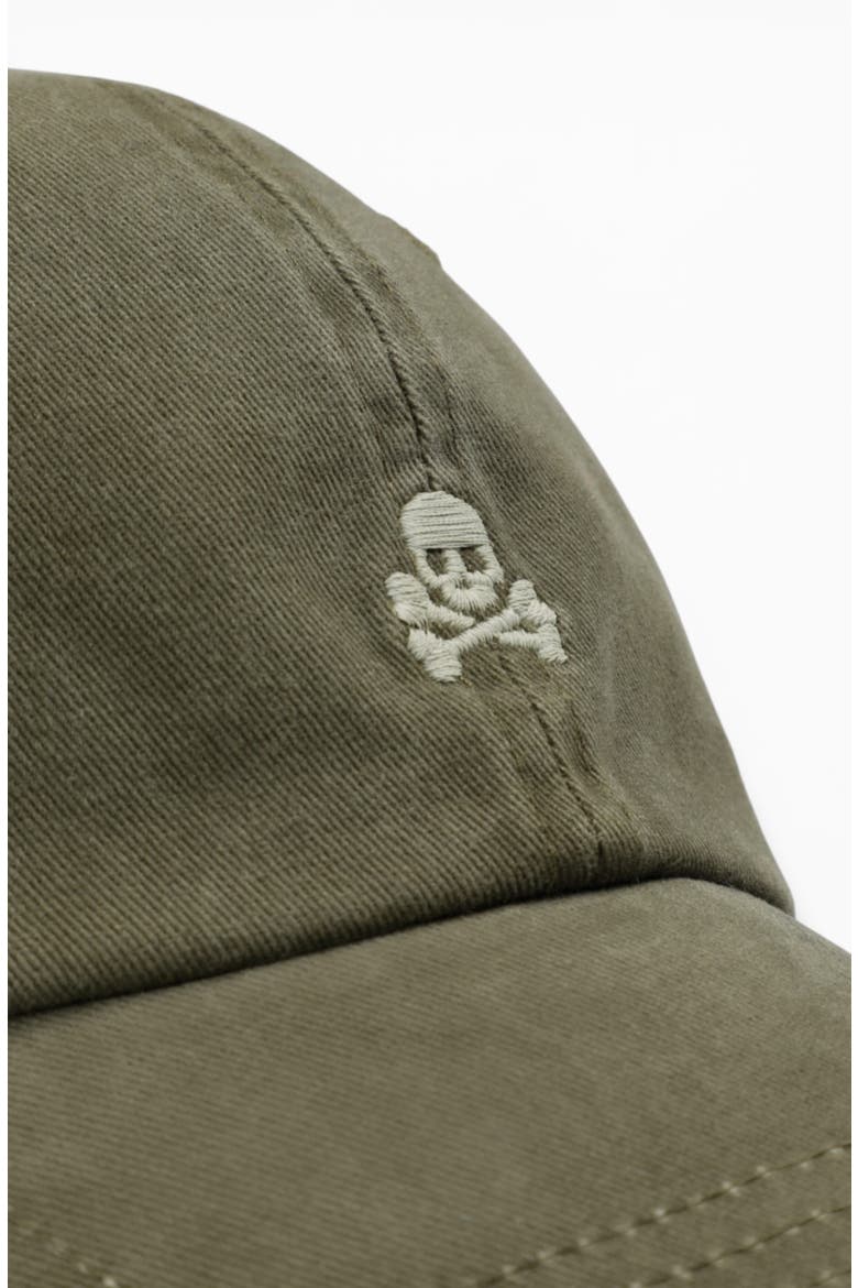 Embroidered Skull Cap, Alternate, color, Khaki