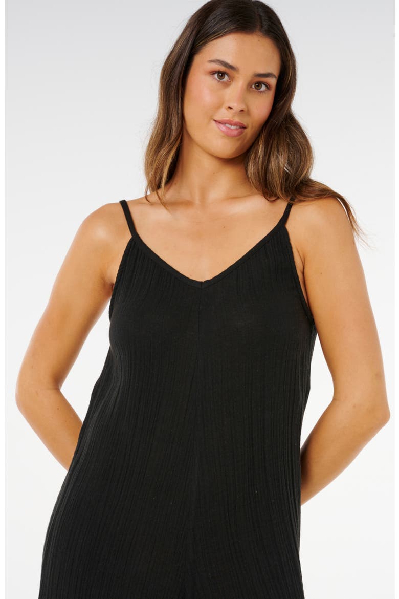 Surf Wide Leg Jumpsuit, Alternate, color, BLACK