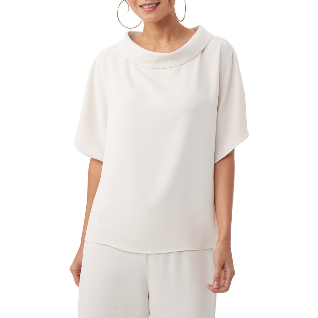 Trina Turk Honeysuckle Top In Ecru In Ecru