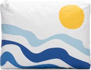 Aloha Collection Medium Water Resistant Tyvek® Zip Pouch