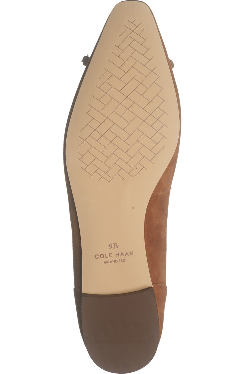 Cole Haan Paget Ballet Flat, Alternate, color, Tobacco Suede