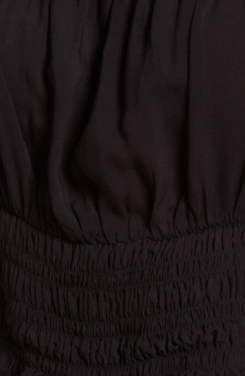 Open Edit Flare Sleeve Smocked Blouse, Alternate, color,